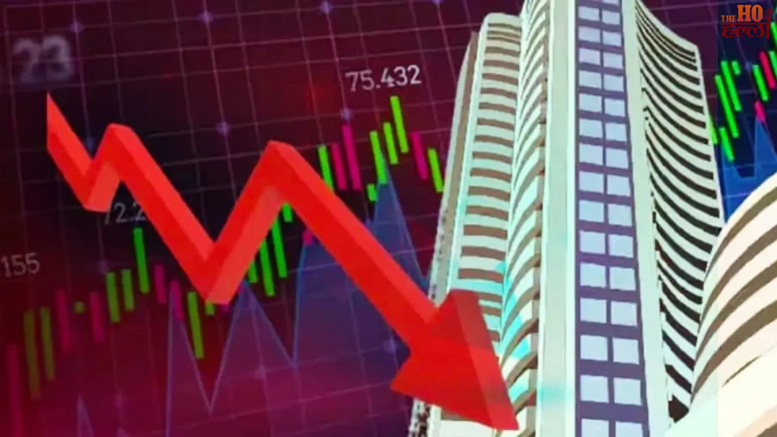 Markets Reel from Oil Shocks Sensex Drops 900 Points