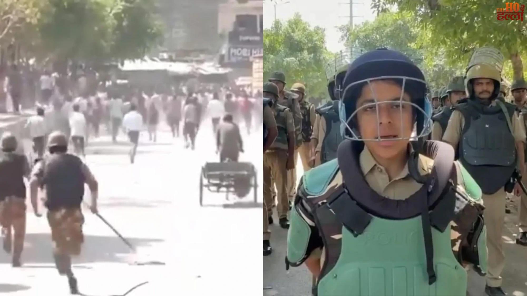 Noida Phase-2 Unrest Stone Pelting Update Today