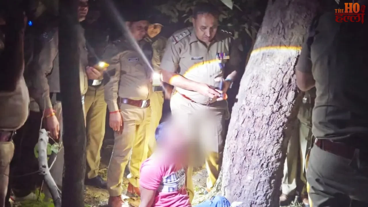 Operation Prahar Criminal Flees After Shooting