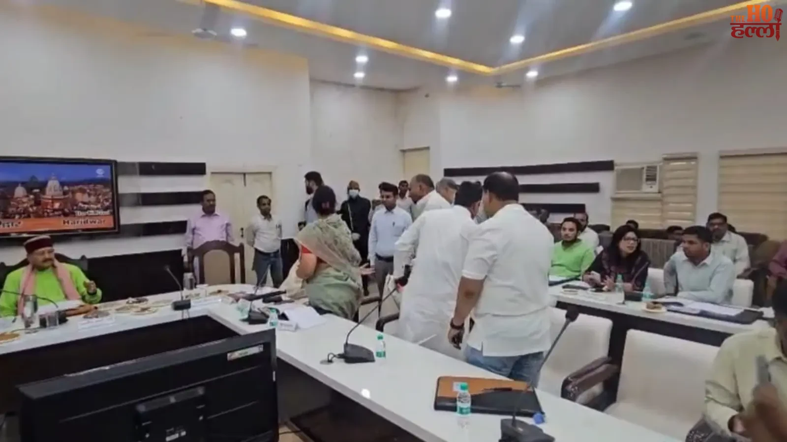 Opposition Storms Out in Front of Minister Amid Disputes