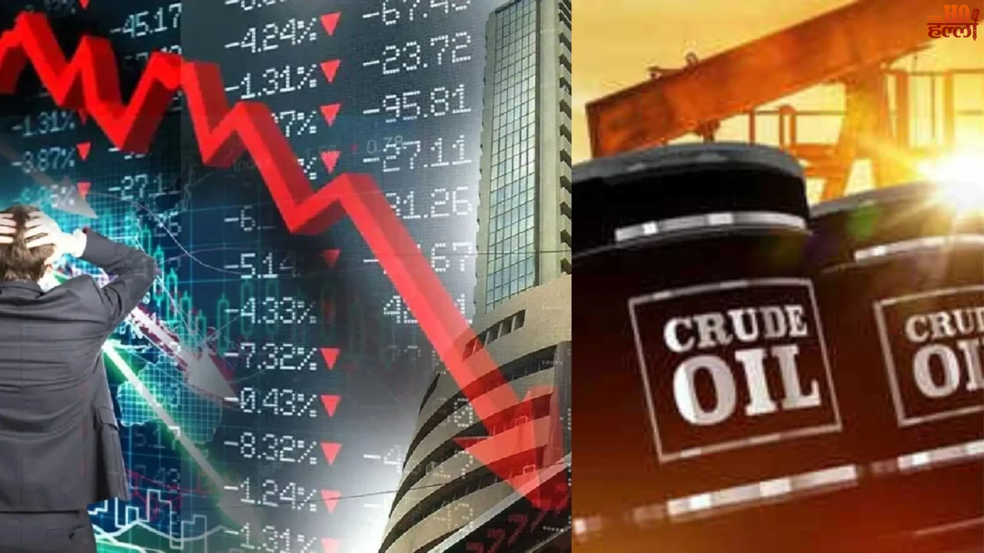 Sensex Crashes 1300 Points, Nifty Below 22250 Today