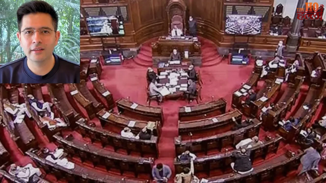 Seven Rebel AAP MPs Join BJP Raghav Chadha Speaks