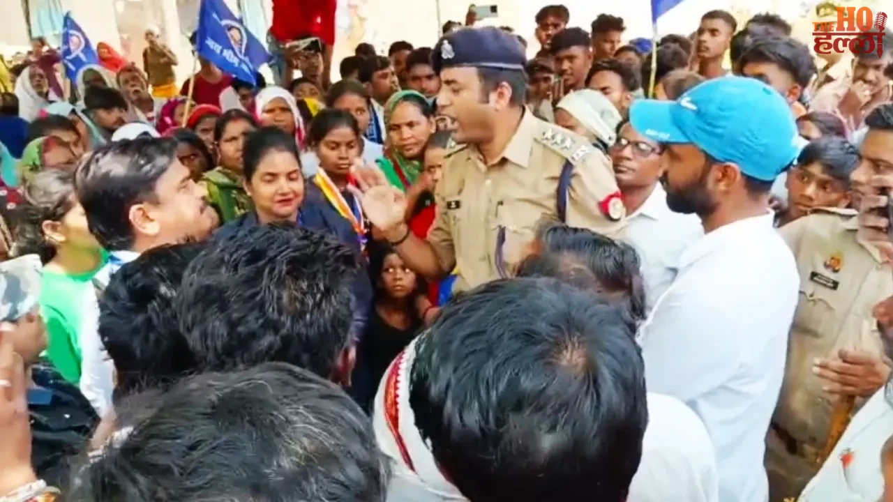 Tension in Varanasi after Dr. Ambedkar's poster incident