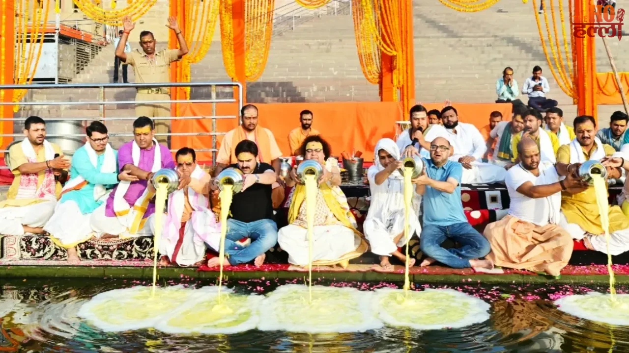Varanasi A Wave of Faith Surged on Ganga Saptami