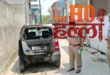 Ayodhya Several Vehicles Parked in the Colony Caught Fire