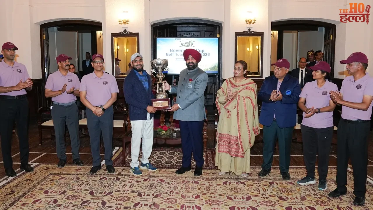 Children and former military officers rise in golf tournament