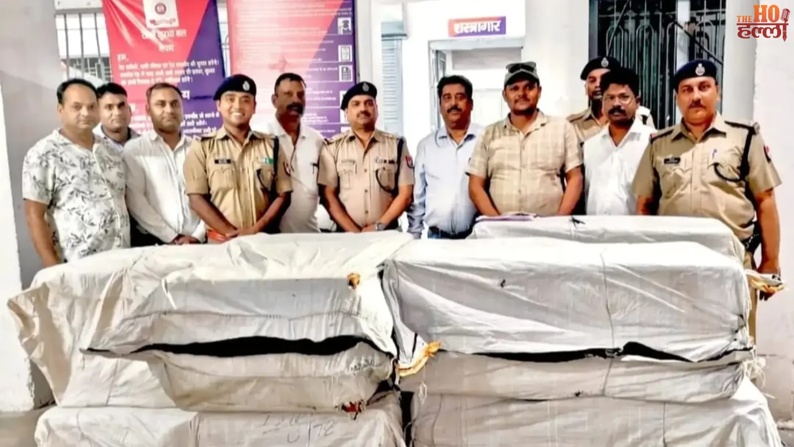 Cigarette Smuggling Racket Busted at Charbagh Station