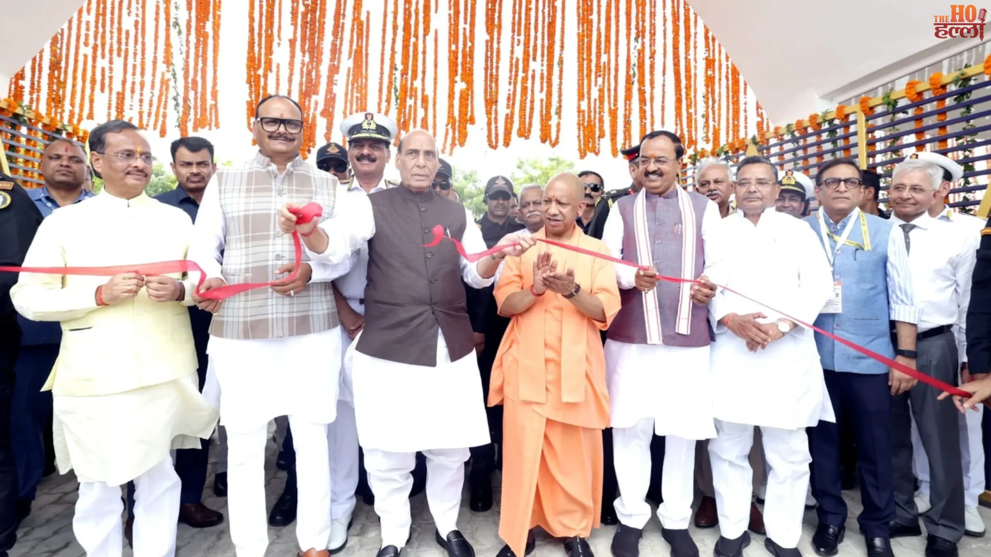 CM Yogi Inaugurates Navy Shaurya Vatika to Educate Youth