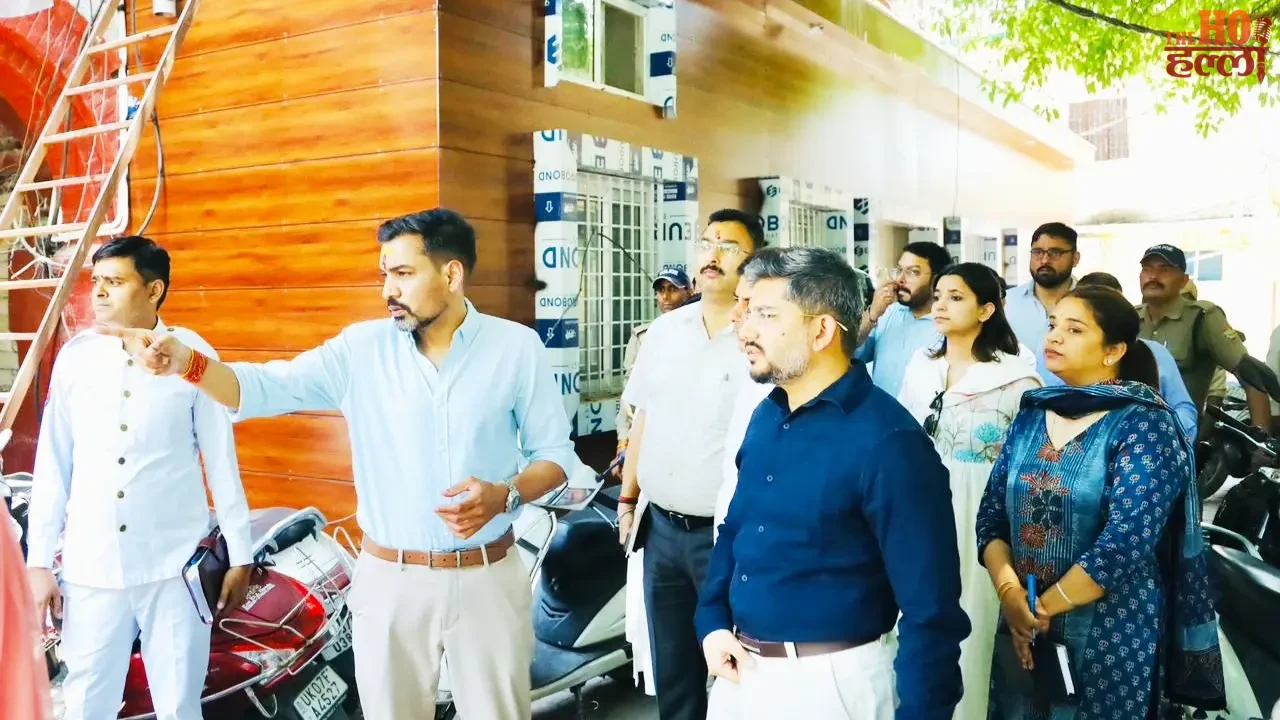 Dehradun New DM Seen in Action for Disaster Preparedness