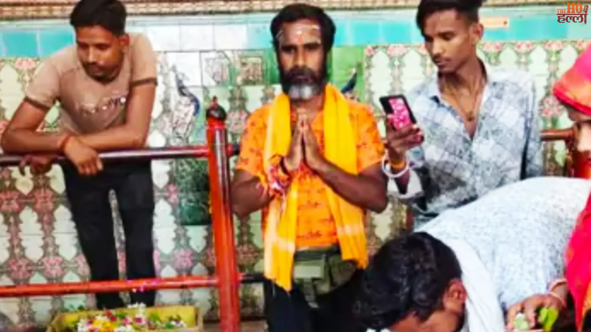 Devotion Above All Man Walks to Lodheshwar Dham