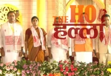 Dhami reached Assam… congratulated Himanta Biswa Sarma