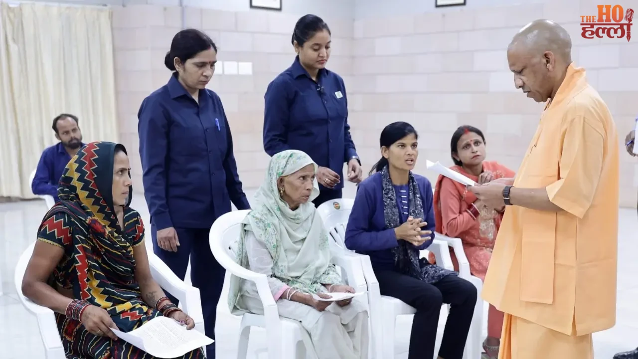 Janta Darshan Public grievances heard by CM Yogi