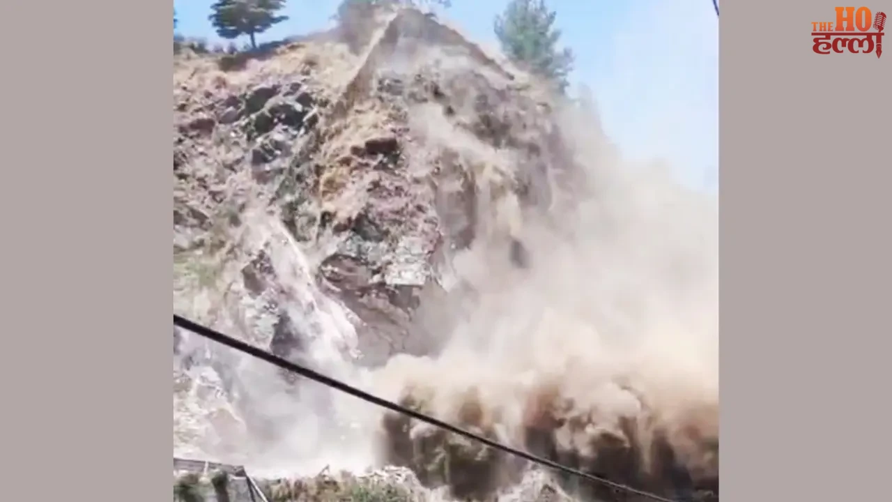 Landslide Mountain Collapses on Niti-Malari Highway