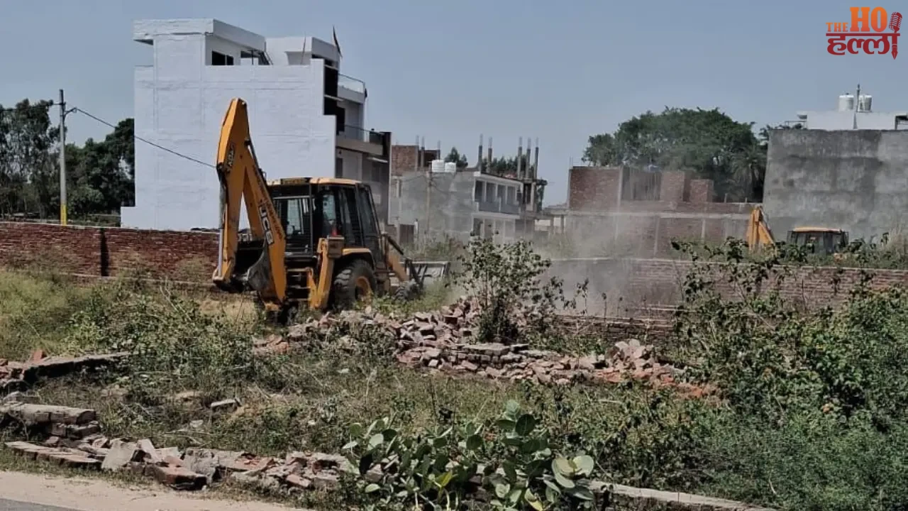 LDA in Action Mode Bulldozers Uphold City Regulations