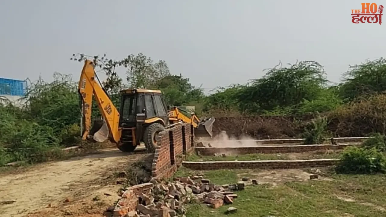 LDA's Bulldozer Attack Disrupts Land Mafias in Lucknow