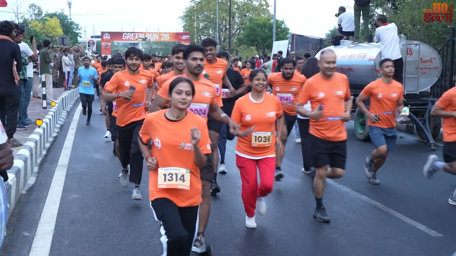 Lucknow Ran for the Green Mission Health and Environment