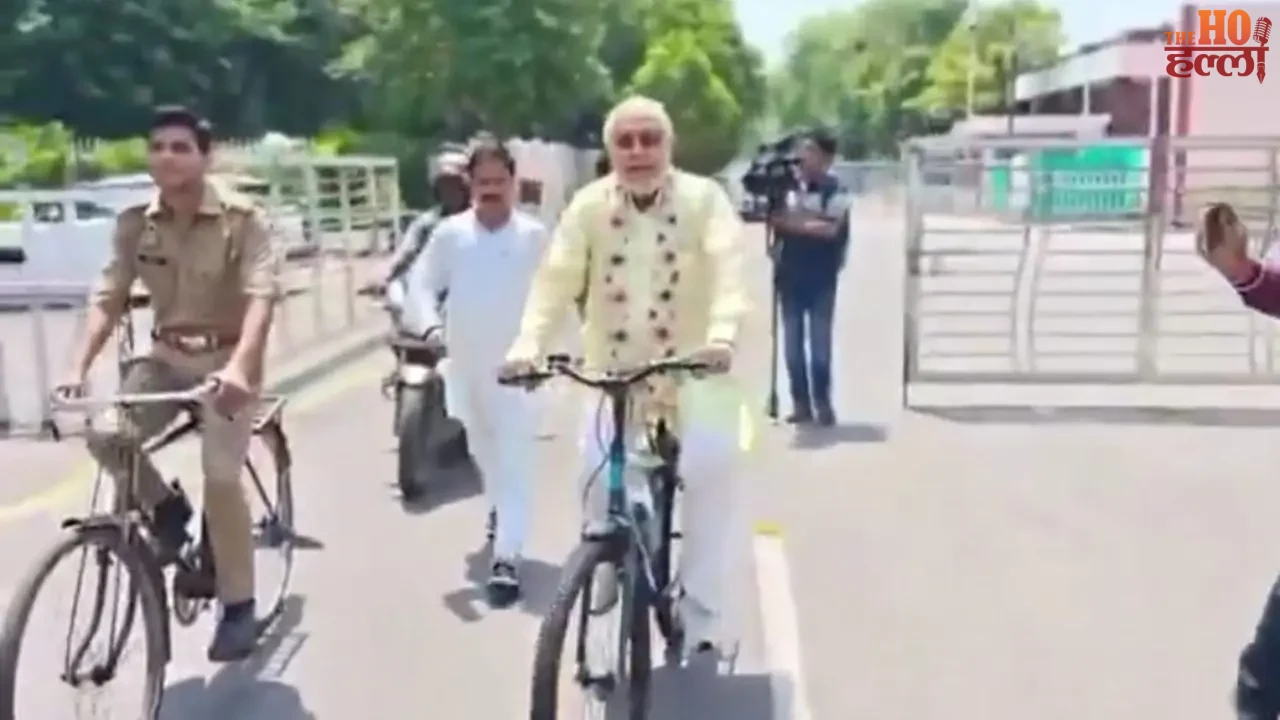 Minister and SGPGI Director Rode Bicycles for Change