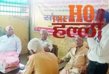 Pensioners Showed Enthusiasm in the Hot Afternoon
