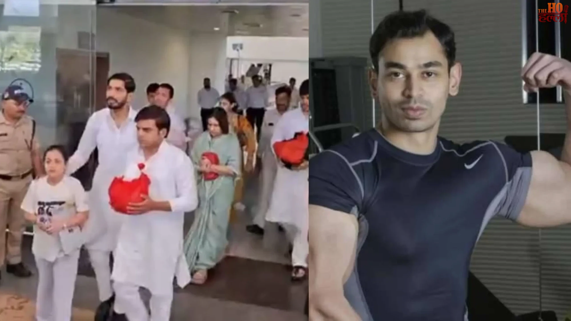 Prateek Yadav Ashes Immersion Ceremony in Haridwar