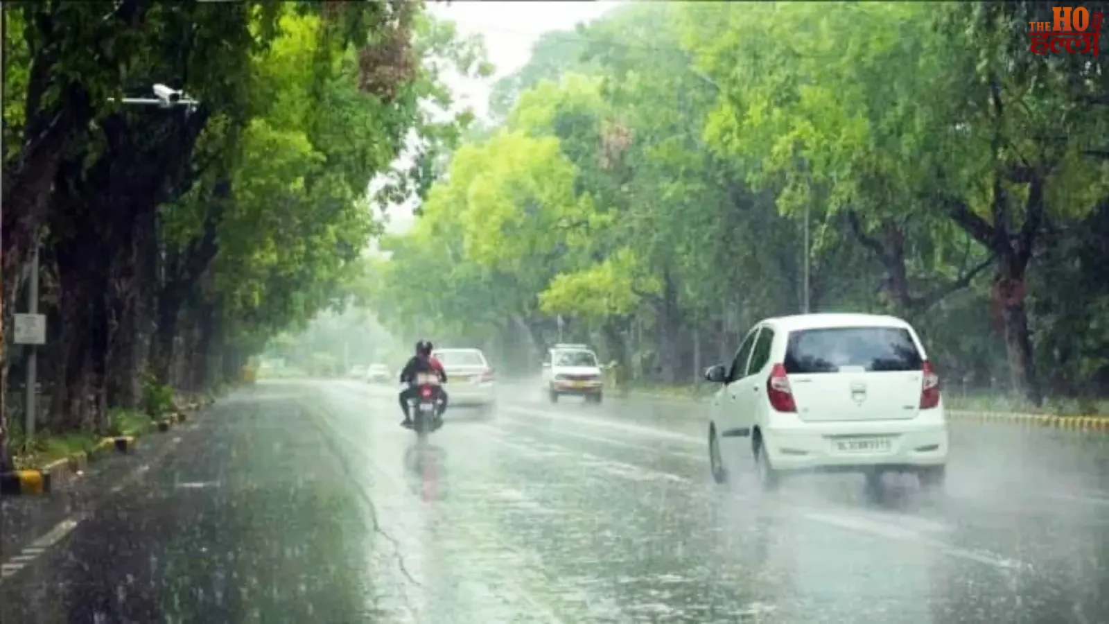 Rain Storm and Hail Changed the Atmosphere Today