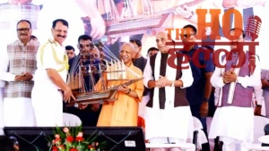 Rajnath Singh Praises CM Yogi for Navy Shaurya Vatika (1)