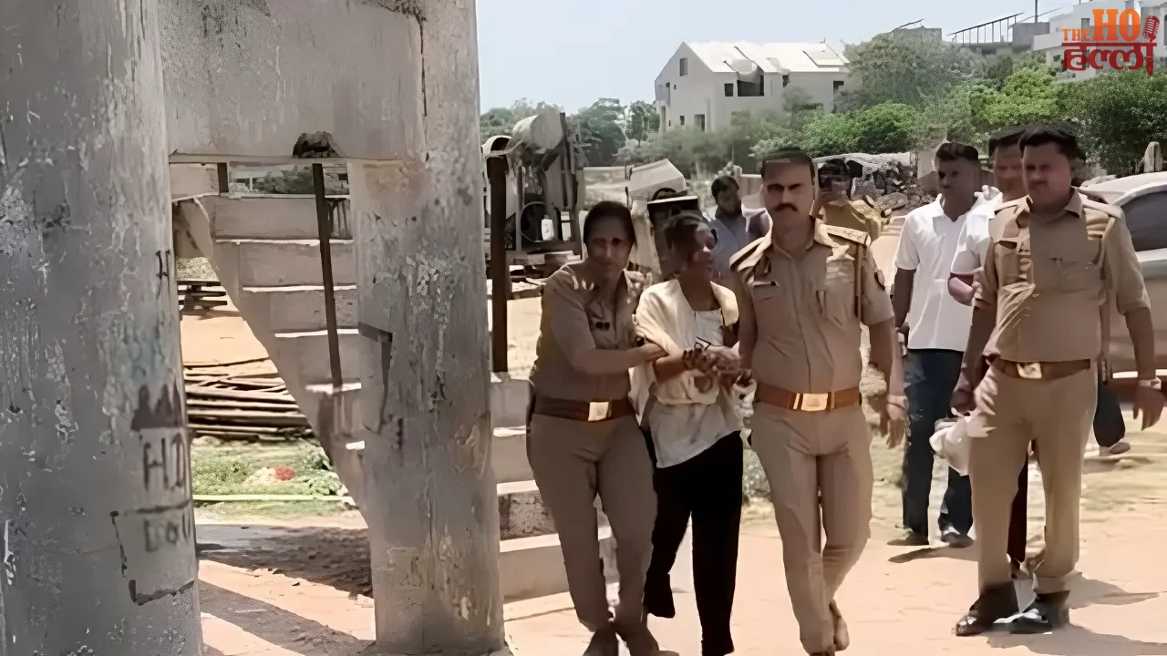 When her husband left her the young woman took action