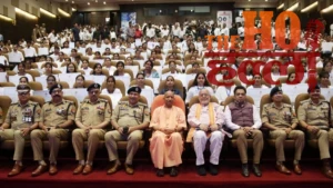 UP Police Computer Operator recruitment, CM Yogi appointment letter distribution, transparent government jobs UP, UPPRPB computer operator results, Yogi Adityanath Lucknow event, UP Police news Hindi, नीरज पाल कंप्यूटर ऑपरेटर, अंशिका मिश्रा यूपी पुलिस, पारदर्शी भर्ती प्रक्रिया