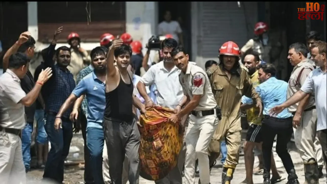 21 Killed in Delhi Hotel Fire Many Foreign Nationals Among Victims
