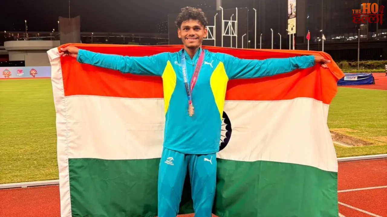 Auto Driver's Son Wins Bronze at Asian Championships
