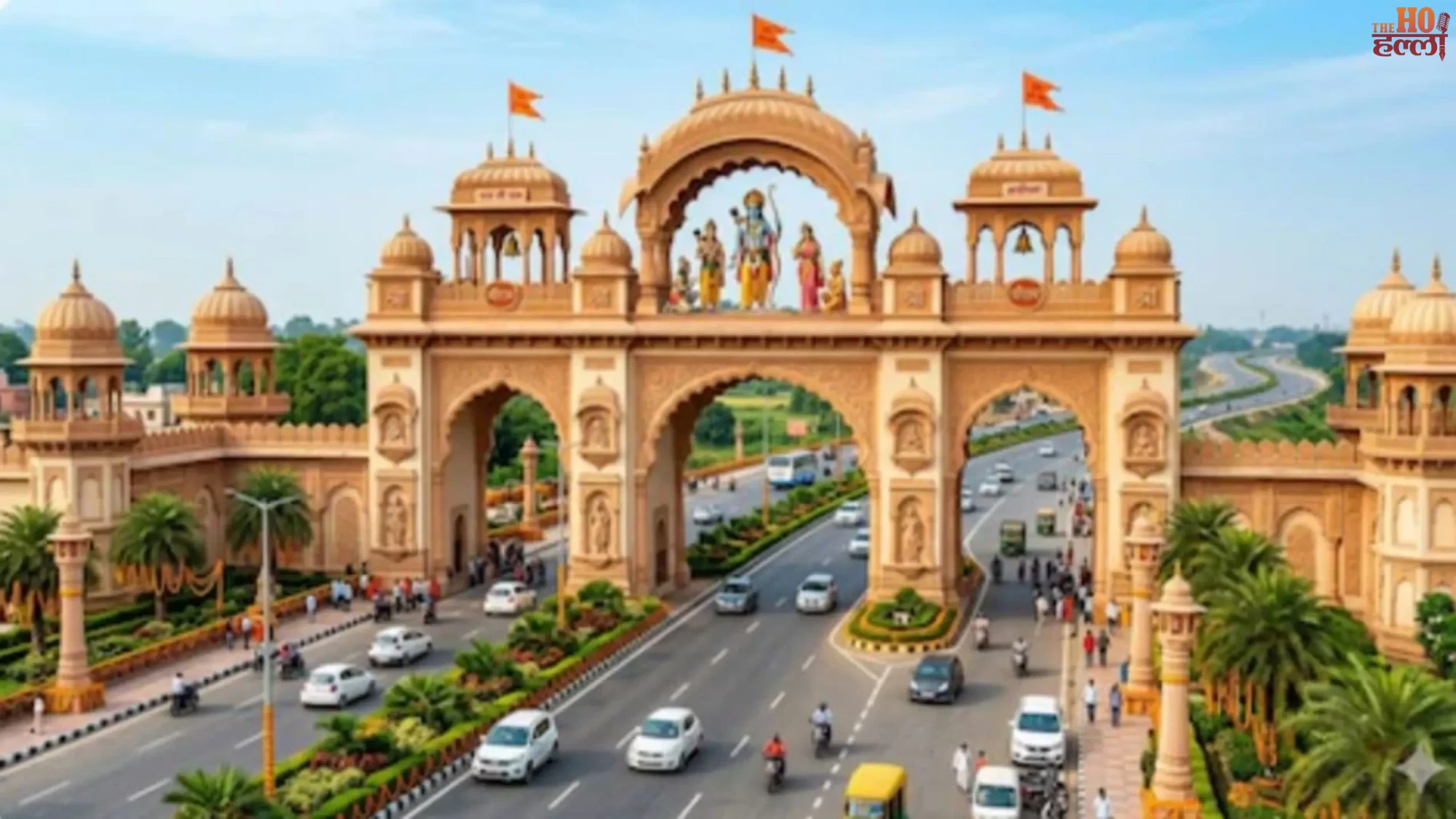 Ayodhya Entrance Gate Grand ₹20 Crore Complex Unveiled