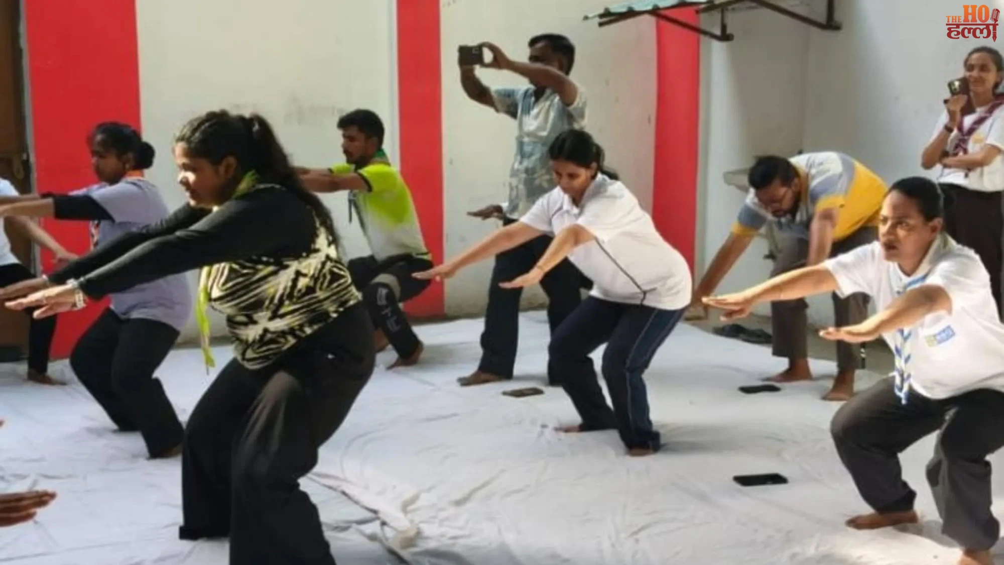 bharat-scouts-guides-lucknow-international-yoga-day-2026-queens-college