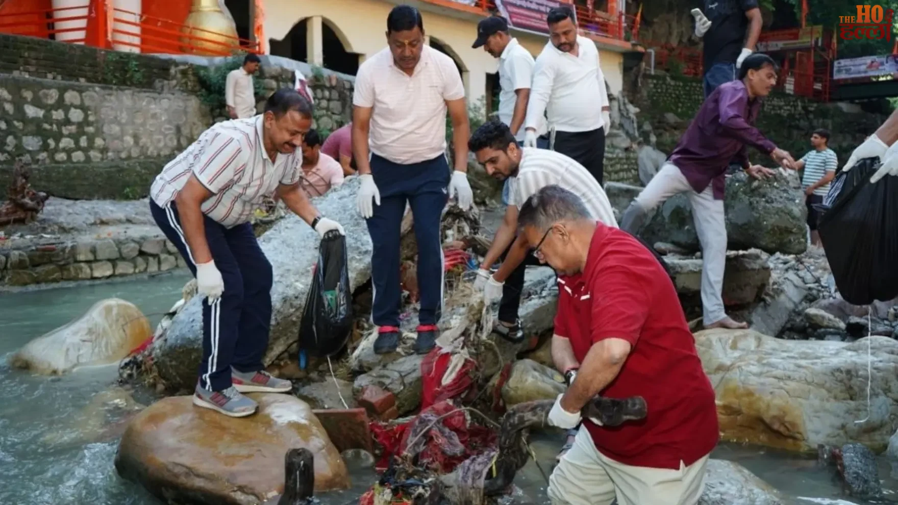 Cleanliness Drive at Tapkeshwar Temple and Tamsa River