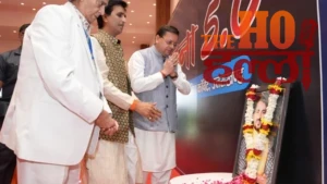 CM Dhami at Abhivyanjana 5.0 Poetry's Role in Change (1)