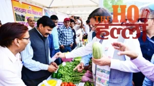 CM Dhami in Almora A Movement for Farmland Safety (1)