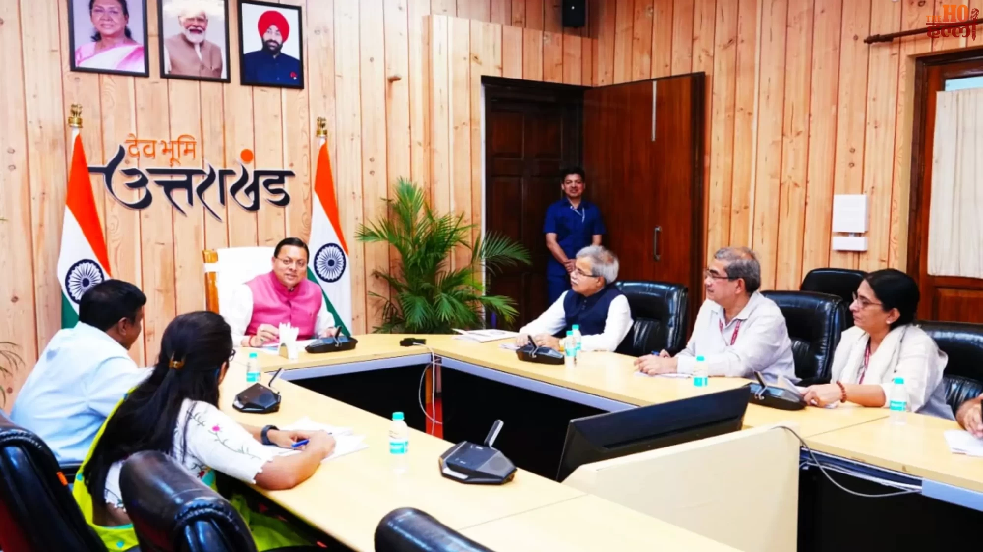 CM Dhami Meets Railway Board Chief to Discuss Projects