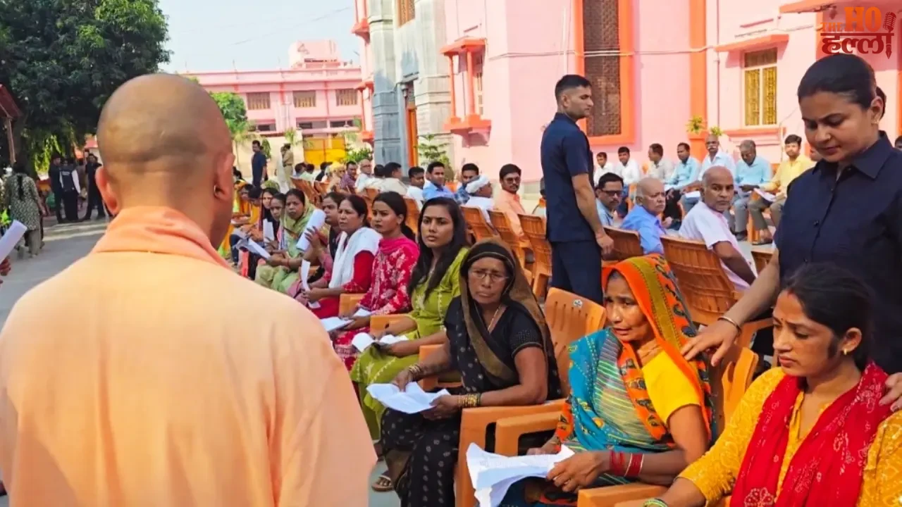 CM Performs Gau Seva Assures Resolution at Janata Darshan