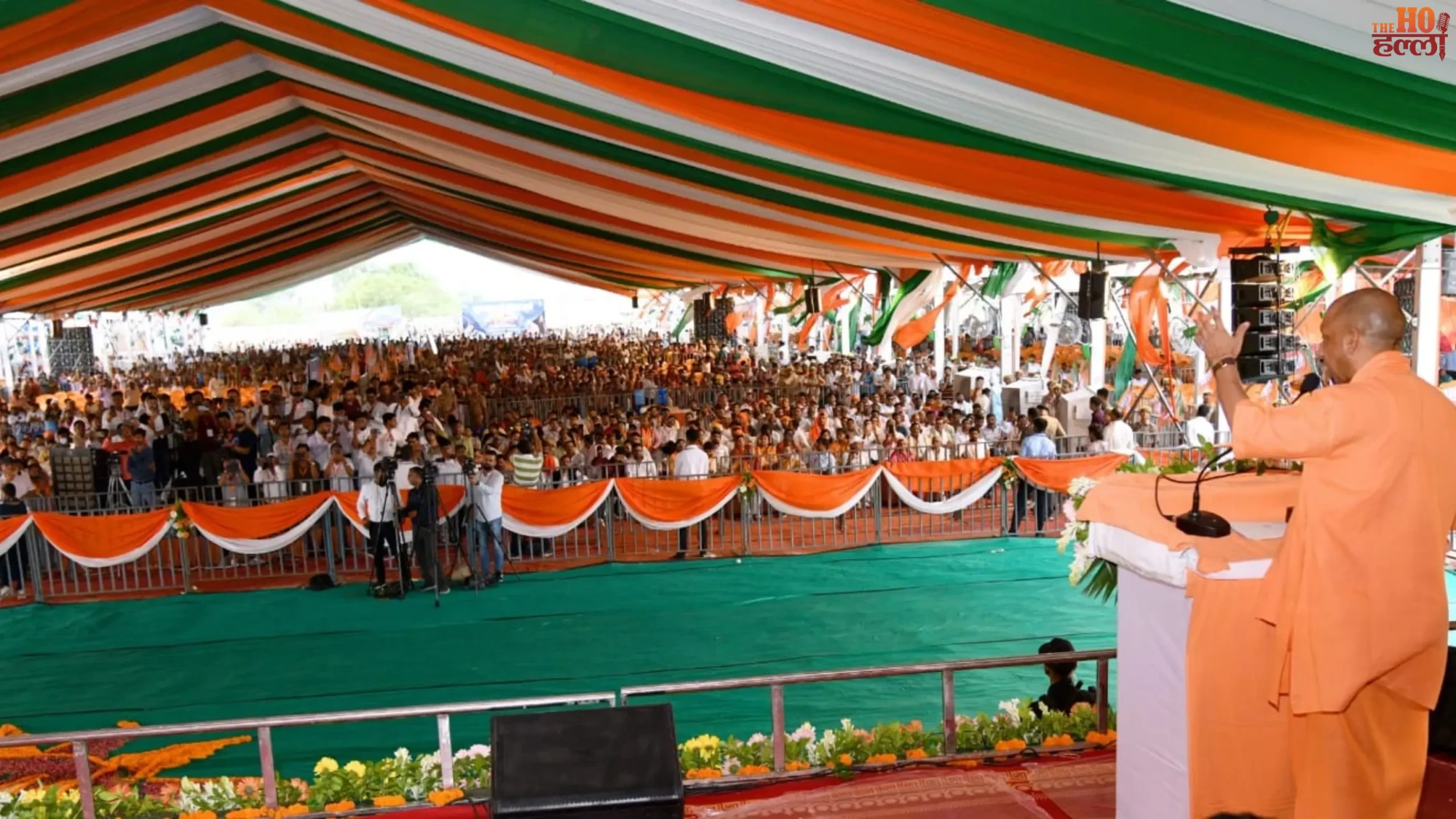 CM Yogi Attacks Akhilesh Yadav in Azamgarh Today
