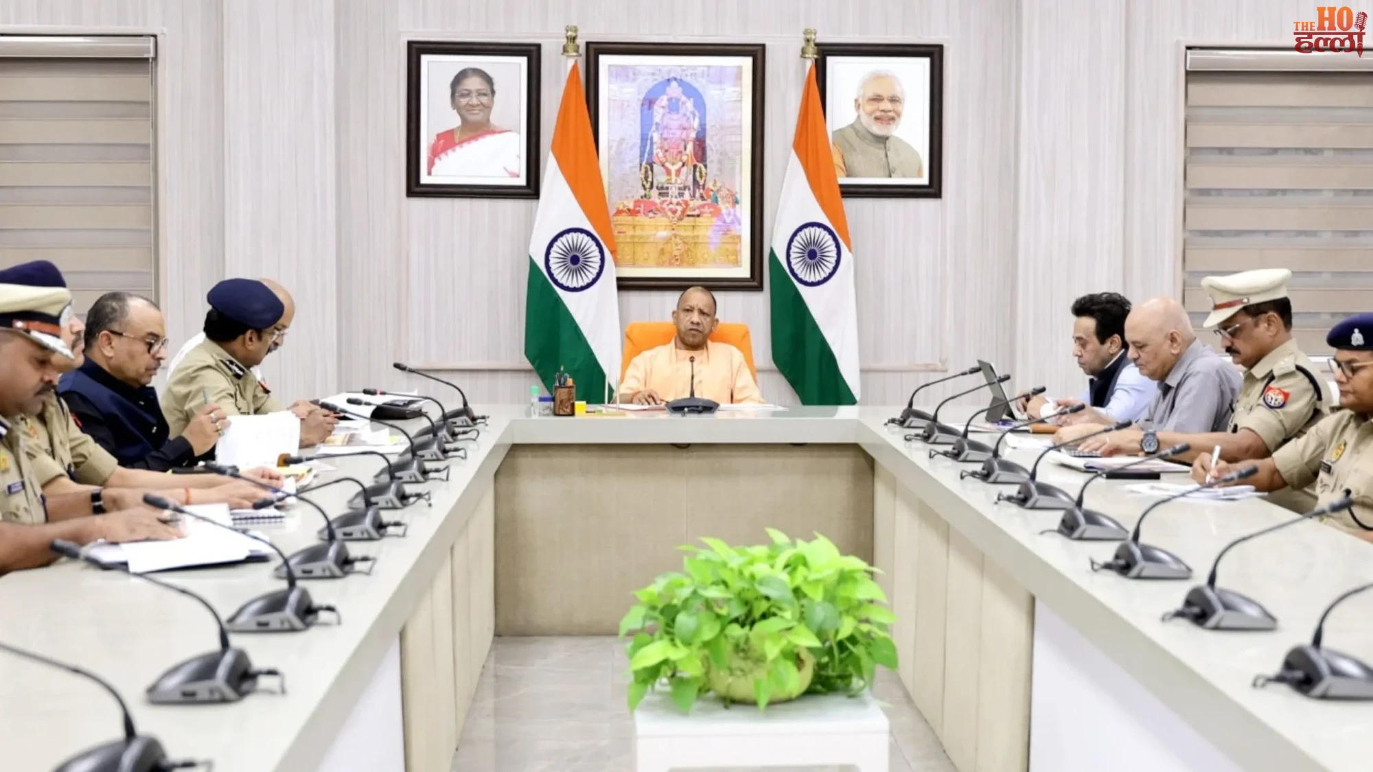 CM Yogi Orders Strict GRP Action Against Crime