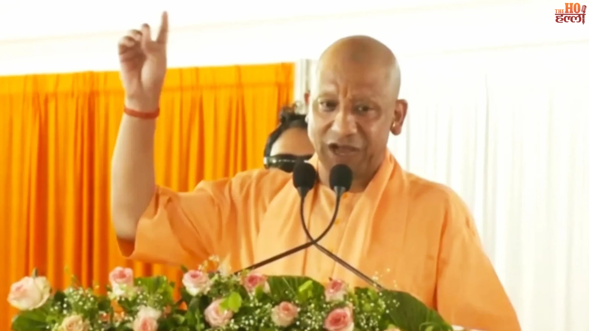 cm-yogi-sant-kabir-nagar-visit-emergency-anniversary-target-congress-sp