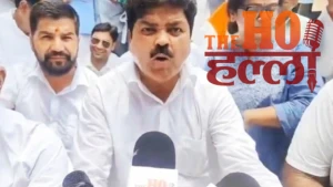 congress-land-scam-protest-dehradun-secretariat-march-ganesh-godiyal