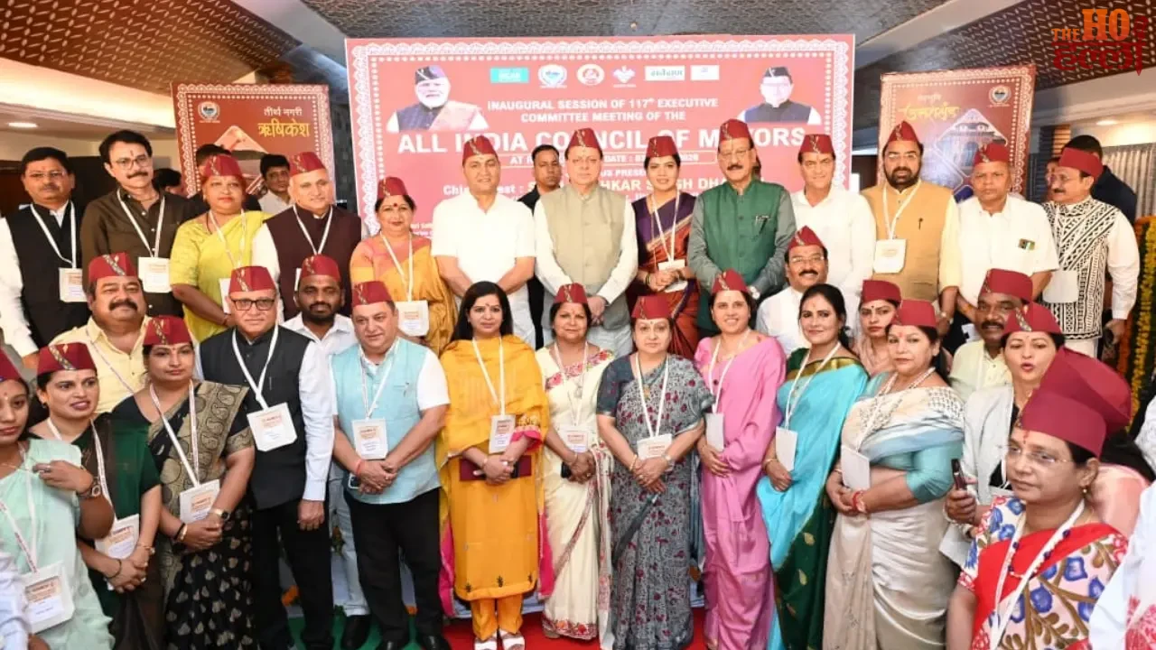 Dhami’s Message to Mayors Strong Cities for Viksit Bharat