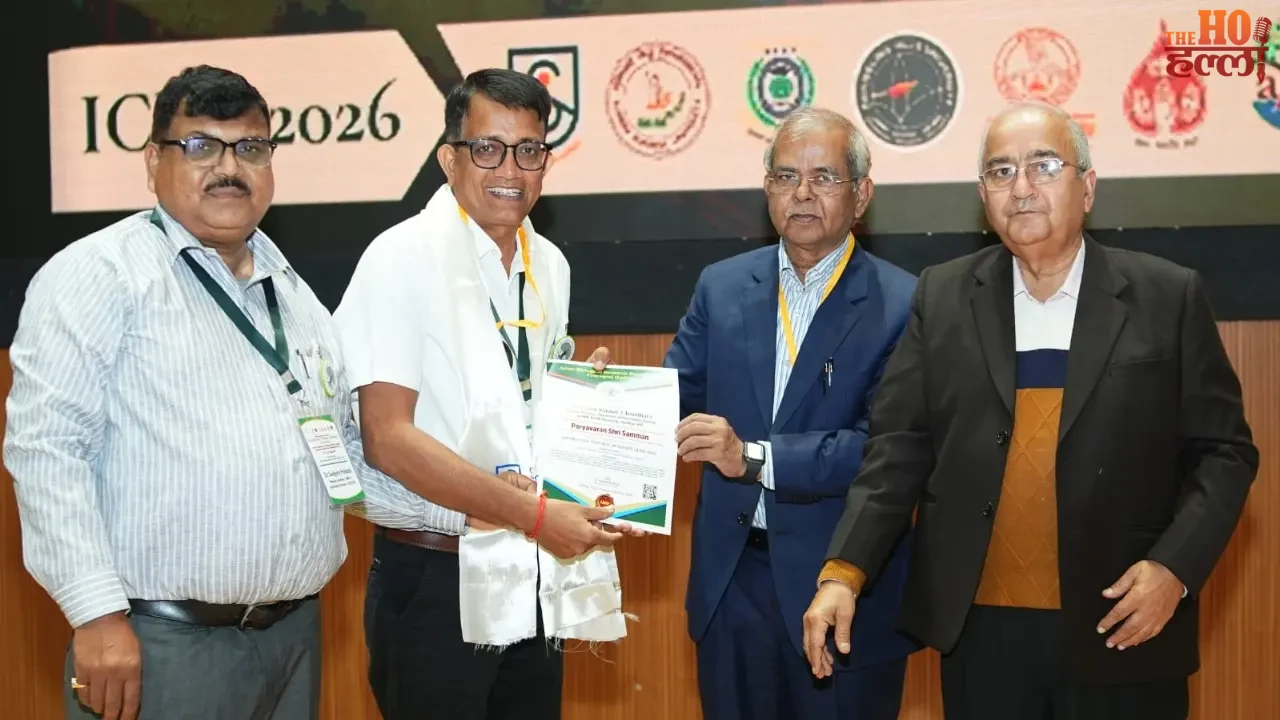 Dr. Chaudhary Honoured With Paryavaran Shri Award