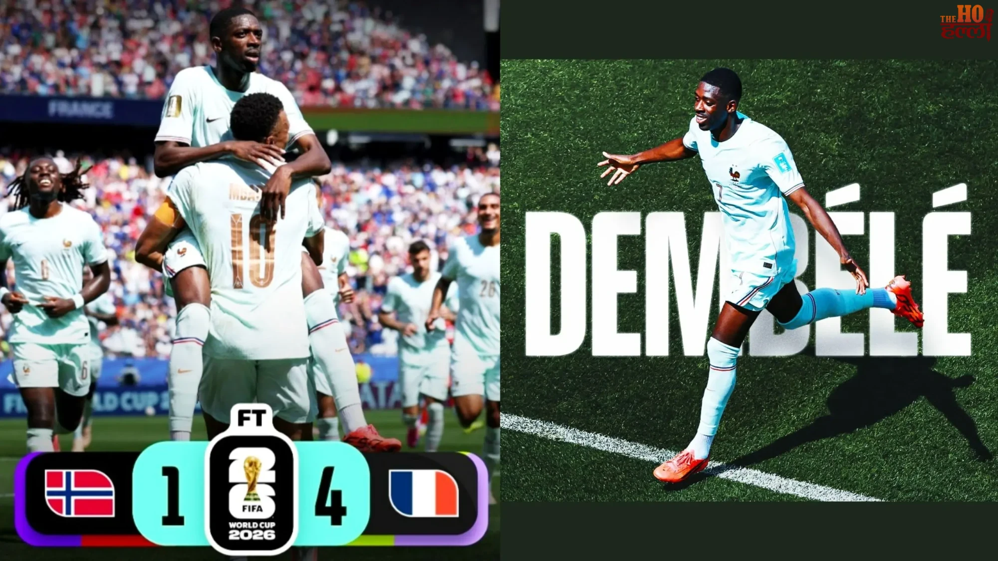 FIFA Dembele Enters Golden Boot Race with Hat-trick