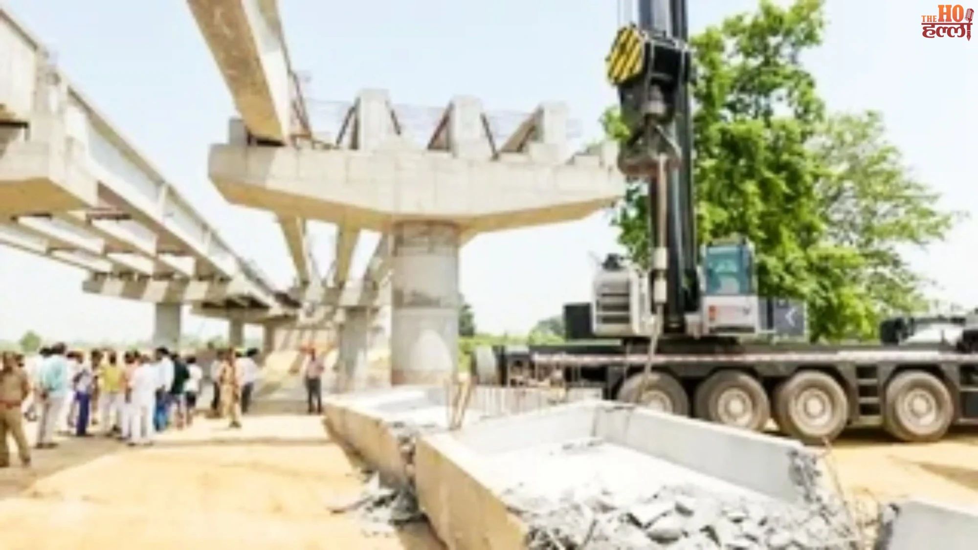 Hardoi Bridge Accident Tragic Slab Collapse Incident