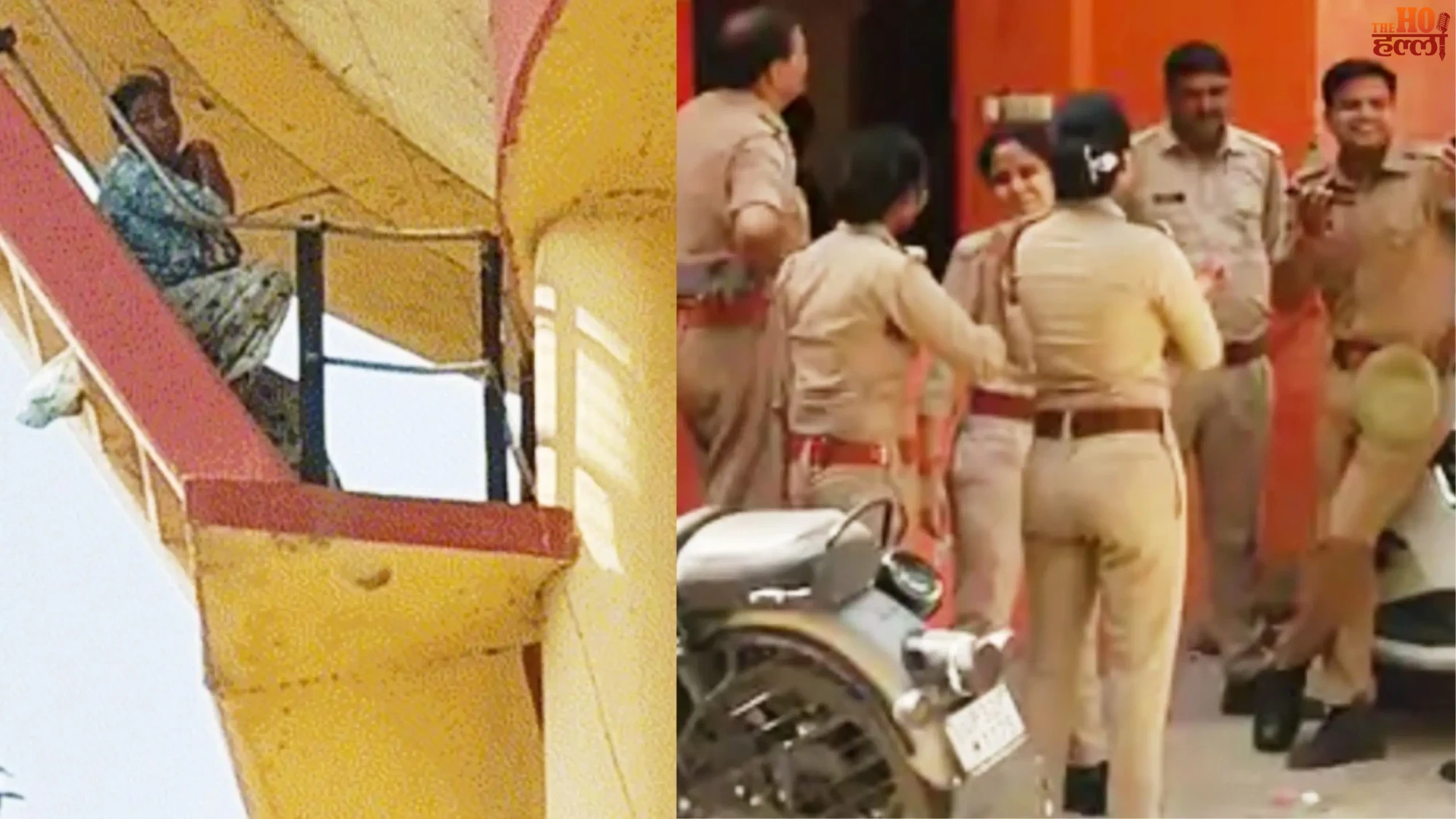 High-Voltage Drama Woman's Water Tank Standoff