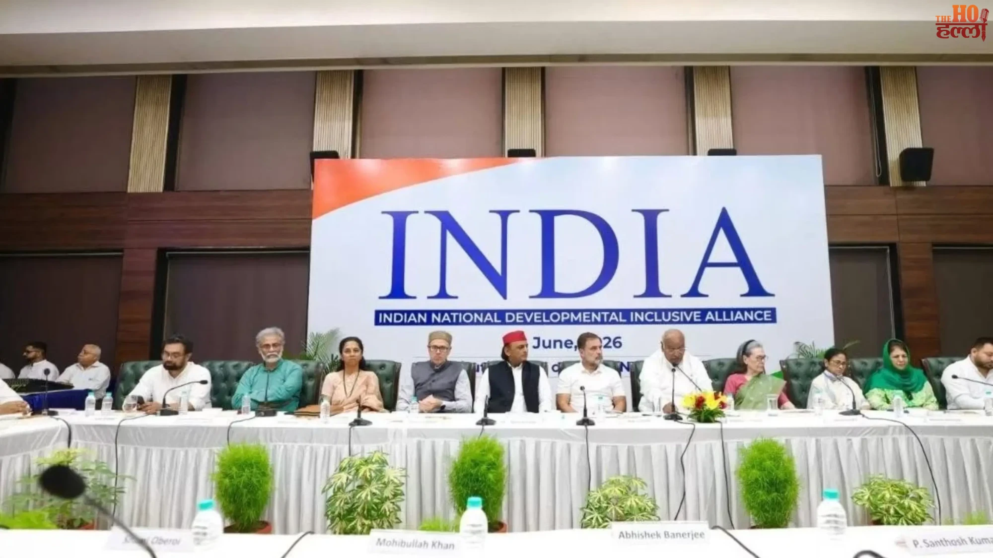 INDIA Alliance Meeting_ Poster War on Rahul Gandhi
