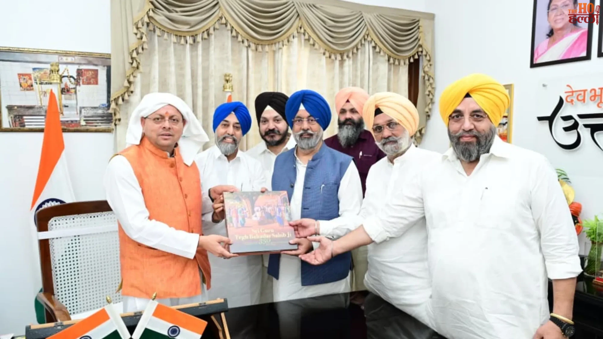 karnaprayag-nihang-controversy-sikh-delegation-meets-cm-dhami