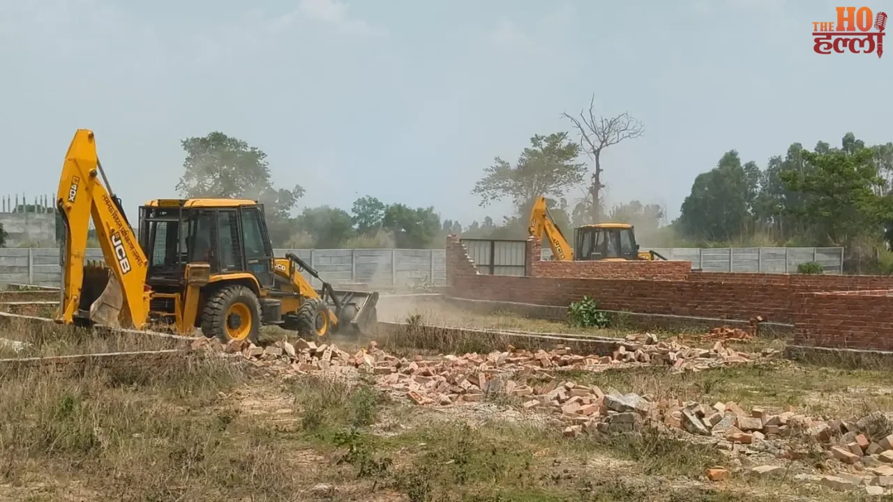 LDA Demolishes Six Illegal Plotting Sites Spread Over 65 Bighas