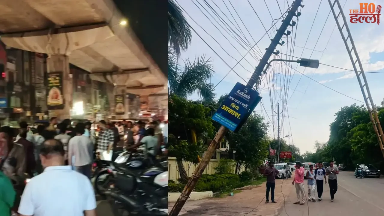 Many areas of the capital experienced chaos during storm