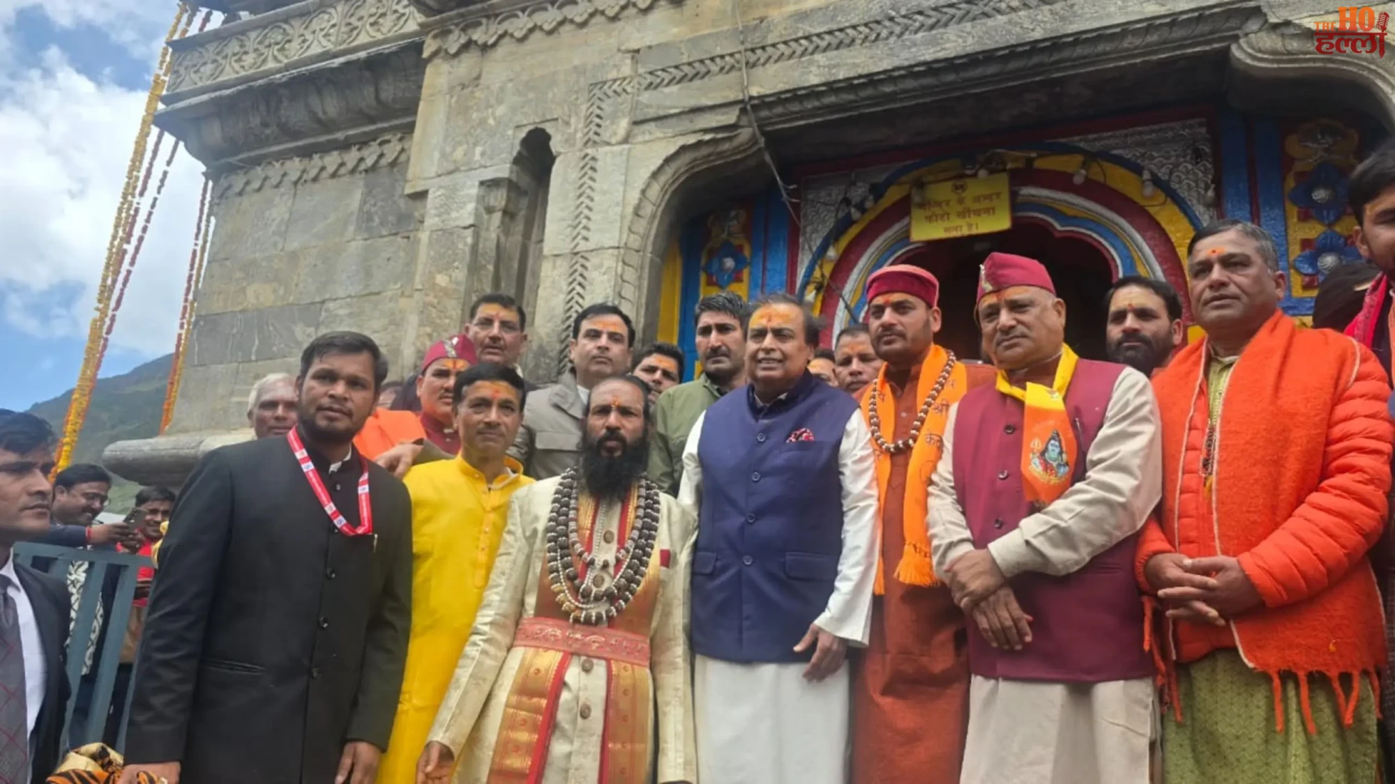 Mukesh Ambani Visits Badrinath & Kedarnath Timings